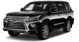 Багажник на интегрированные рейлинги Lexus LX570 Рестайлинг II/LX450d)