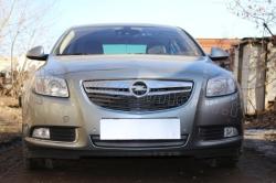Защита радиатора Opel Insignia 2009-2014 низ хром