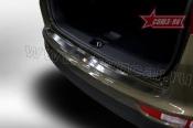 Защитная накладка на бампер Kia Sportage 2016-