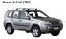 Багажник на крышу Nissan X-Trail (T30/T31) без фонарей