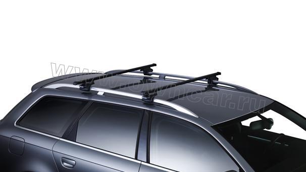 Thule автобагажник на дуги (рейлинги) длина поперечин 135 см.Багажник ...