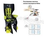 Велокресло bellelli Summer Relax B-fix Hi-Viz черный/желтый